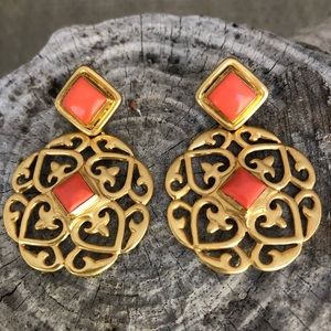 Julie Vos 24 kt gold plated drop earrings